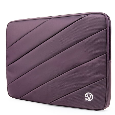 UPC: 0610074763895 | Vangoddy Microfiber Suede Sleeve for 12  Tablet Laptop Purple (PT_RDYLEA133_HP)