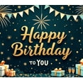 thumbnail image 4 of Decorative Design Happy Birthday Banner Balloon Decoration Birthday Party Backdrop for Birthday Party Event Decoration Indoor, 4 of 7