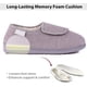 thumbnail image 5 of Pantuflas para diabéticos de espuma viscoelástica peluda para mujer, cómodas y acogedoras, para artritis, edema MFZFUKR LS12, 5 of 7
