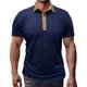 thumbnail image 1 of pstuiky Camisas de vestir de manga corta para hombre, Camiseta informal de color liso con botones y bolsillos para hombre ropa de hombre xxl, 1 of 6
