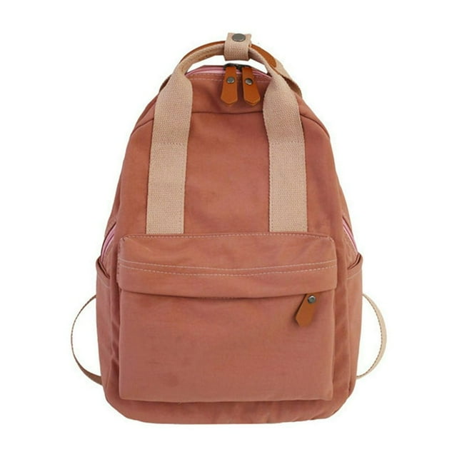 Women‘S Fashion Bag Waterproof Backpack Simple Campus Backpack