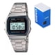 thumbnail image 3 of Reloj Casio A158wa-1 A158wa-1 Vestido Digital Color De La Correa Plateado Color Del Bisel Plateado Color Del Fondo P, 3 of 8