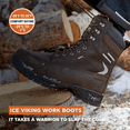 thumbnail image 3 of RefrigiWear Ice Viking Waterproof Insulated Work Boots - Men's Composite Toe, Anti-Slip, Cold Weather Safety Footwear, 3 of 8