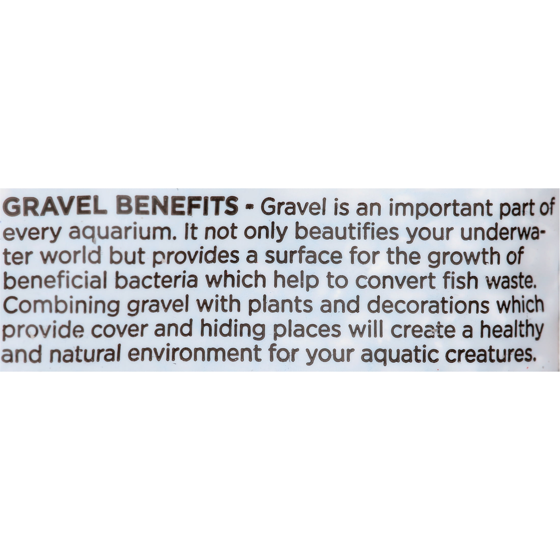 Aqua Culture Aquarium Gravel, White, 5 Lb, Aquatic