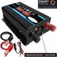 thumbnail image 5 of Inversor Desiderio 12v 220v, inversor de onda sinusoidal pura de 4000 W, 12 V, 220 V/110 V, convertidor de CA automático para automóvil, cargador, adaptador inversor USB dual, transformador modificado, 5 of 5
