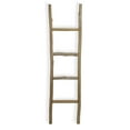 thumbnail image 3 of Cheungs Home Decorative Natural Wood Ladder, 3 of 4