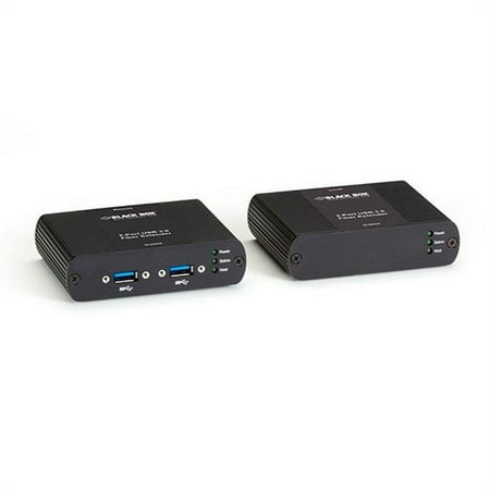 UPC: 0650361664207 | Black Box Network Services IC502A-R2 USB 3.0 Ultimate Fiber Extender – 2 Port USB Over Multimode