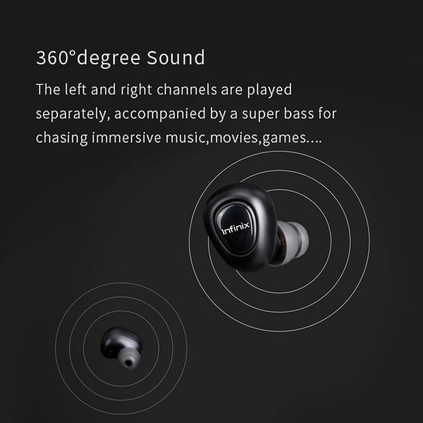 Infinix XE08 TWS True Wireless BT Earphones Sport Running