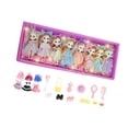 thumbnail image 4 of Juego de muñecas de princesa para niñas, figuras de princesas, colección de recuerdos de fiesta, juego de muñecas imaginativas de 15cm/5,91 pulgadas para niñas 8 piezas, 4 of 8