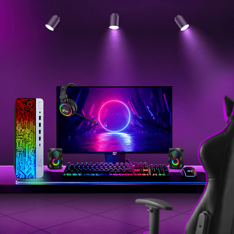 Restored HP Gaming Desktop PC with BTO RGB Premium Upgrades