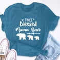 thumbnail image 5 of EcoLoom Twice Blessed Mama Bear Short Sleeve Unisex T Shirt, 5 of 6