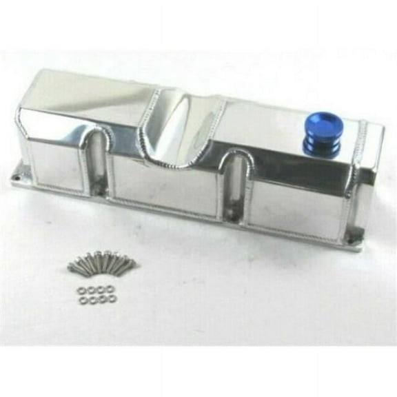 Fabricated Aluminum Valve Cover for Ford 2.3L, Polished