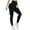 Black, variant on oqasdz Womens Leggings Seamless Workout Lifting Booty Tummy Control Sports Gym Running Yoga Pants L