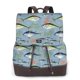 thumbnail image 1 of Fotbe Various Wild Sea Fish Mochila Bolso con Estampado para Mujer, Mochila Antirrobo de Nylon Impermeable, Bolsa Ligera de Hombro, 1 of 4