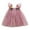 Purple, variant on Gaexia Girls Dresses ,Toddler Girls Fly Sleeve Holiday Party Floral Dress Dance Party Dresses Clothes (Hot Pink,3-4 Years)