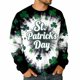 thumbnail image 1 of Camiseta de Cuello de Tripulación de Manga Larga de los Hombres de San Patricio Día de Impresión, sin Capucha, 1 of 8