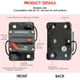 thumbnail image 4 of Disyuntor manual impermeable de 30 A para coche, SUV, marino, de gran corriente 60A, 4 of 9