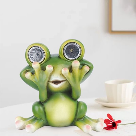 Zzbeans Solar Garden Statues, Luminous Resin Turtle Sculptures for Outdoor Decor, Waterproof IP44 Solar Powered Ornaments for Patio Yard Garden Home Decor Gifts