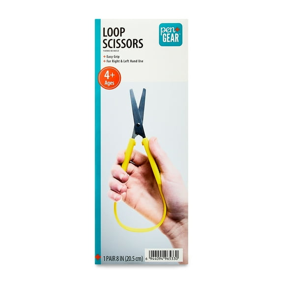 Pen+Gear 8" Scissors, Yellow, 1 Count