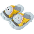 thumbnail image 1 of Zapatillas para niños pequeños Sandalias para niñas Niños Dibujos animados lindos Zapatillas con punta cerrada Baño Piscina Playa Zapatos de agua, Azul WD.WDQZL Hogar, 1 of 7