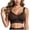 Brown#ladies bras for older women, variant on Women Bras Wireless Plus Size Support Push Up Comfortable Bras Full Coverage Big Busted Breast No Underwire Sport Bra Pink,S