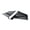 Glossy black, variant on Fanoery 2Pcs Motorcycle Wind Wing Universal Winglets Side Fairing Winglets