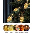 thumbnail image 2 of Christmas Tree Snow Globe String Lights, 10 LED Clear Bulbs Christmas Tree String Lights for Bedroom, Wedding, Table Decoration, Outdoor Garden Party , Home Party Decorate(6.6 FT), 2 of 4