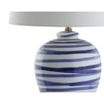 thumbnail image 5 of JONATHAN Y Joelie 29" Ceramic LED Table Lamp, Blue/White, JYL3016A, 5 of 6