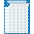 thumbnail image 1 of Teacher Created Resources TCR7621-6 Blue Polka Dots Incentive Chart - 6 Unité, 1 of 1