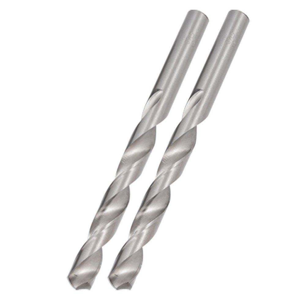 Metal Wood Drilling 2 pcs 10mm HSS Twist Drill Bit Tip