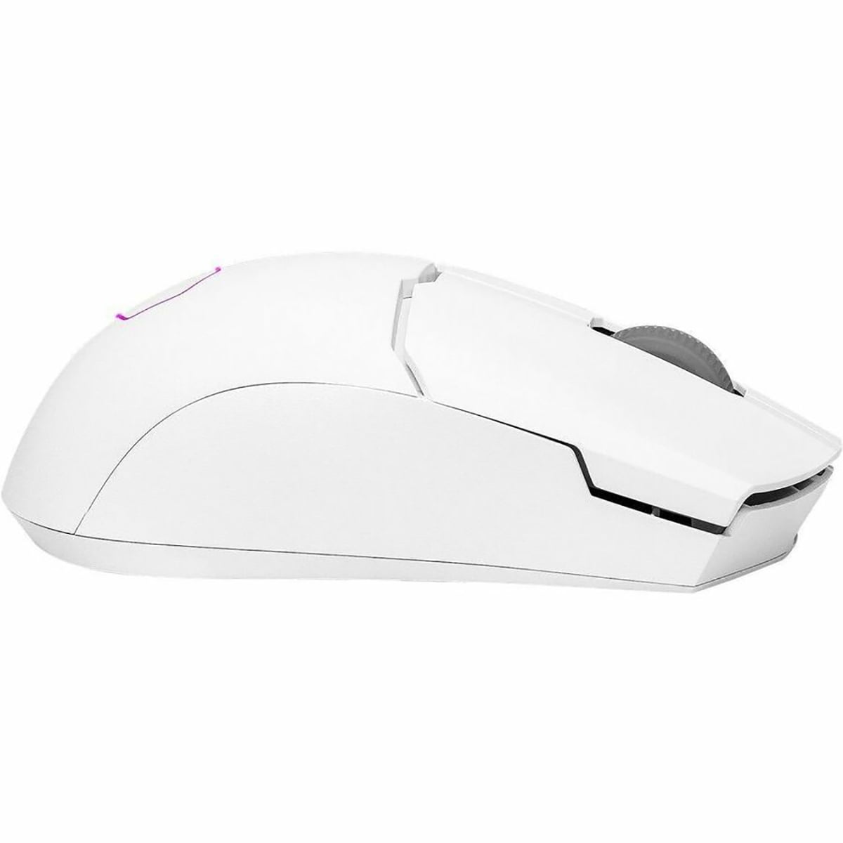 Cooler Master MM712 Gaming Mouse - Optical - Cable/Wireless - Bluetooth - 2.40 GHz - Rechargeable - White - 19000 dpi - 6 Button(s) - Right-handed