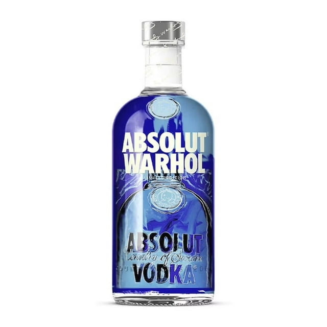 Vodka Absolut Azul Edic Warhol 750 ml