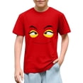 thumbnail image 2 of Piuwrlz 3 T Boys Short T-Shirts Sleeve Toddler Funny Graphic Shirts Tops Pullover T Shirts Red Size 3 Years, 2 of 7
