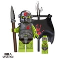 thumbnail image 4 of El Señor de los Anillos 8 Figuras de Bloques - Soldados Uruk-hai en Batalla, Juguete de Construcción para Coleccionistas, 4 of 9