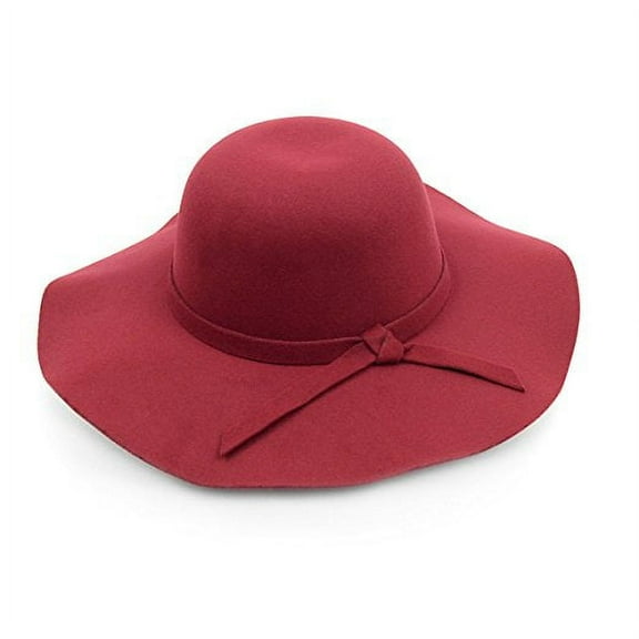 Bowknot Wide Brim Floppy Hat