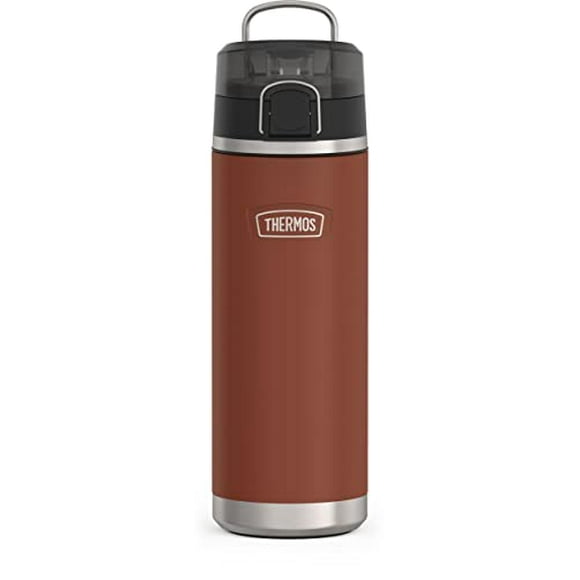 Botella de Agua de Acero Inoxidable de la Serie ICON de THERMOS con Pajita