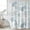 white, variant on Blue Teal Coastal Waterproof Shower Curtain, Large 72"x84" Washable Polyester Fabric Shower Curtains for Bathroom, Summer Beach Starfish Coral Nautical Decorative Bathtub Curtain Sets with Hooks