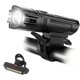 thumbnail image 1 of Faros delanteros de bicicleta de largo alcance y brillantes, equipo de conducción, luces de bicicleta de montaña, carga, conducción nocturna, luces de advertencia delanteras LED, 1 of 5