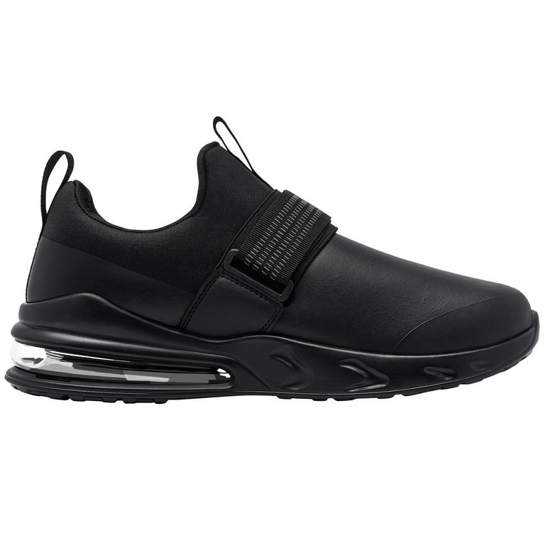 LARNMERN Non Slip Work Shoes for Men Kitchen Chef Slip Resistant Shoe Waterproof Food Service Restaurant Slip on Sneakers Walking and Casual Air Cushion Working Footwear Black Walmart