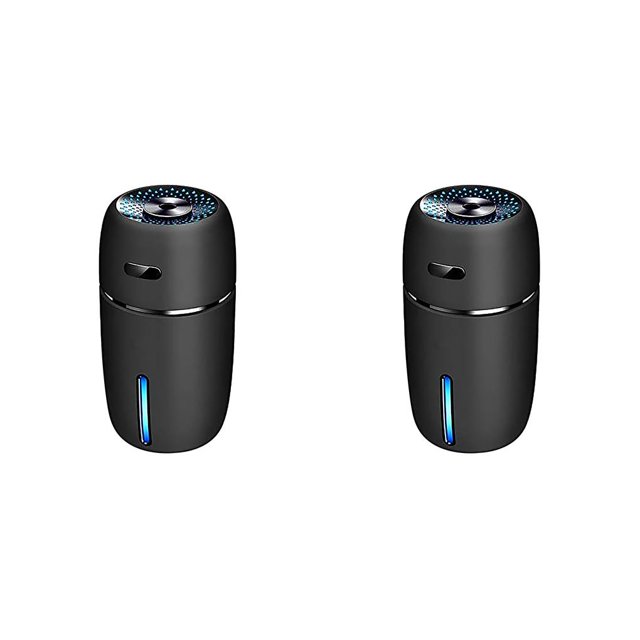 Humidificador de aire Scienceny USB difusor de coche Negro 2piezas