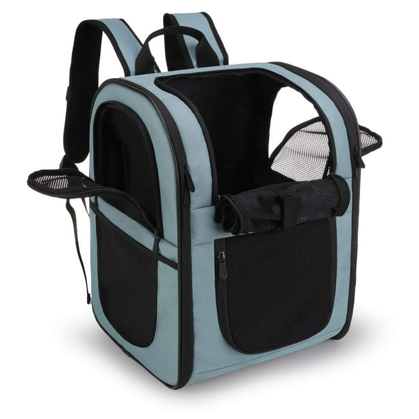 Apollo Walker Mochila transportadora para mascotas para gatos y perros grandes/pequeños, cachorros, características de seguridad y respaldo acolchado para viajes, senderismo, uso al aire libre