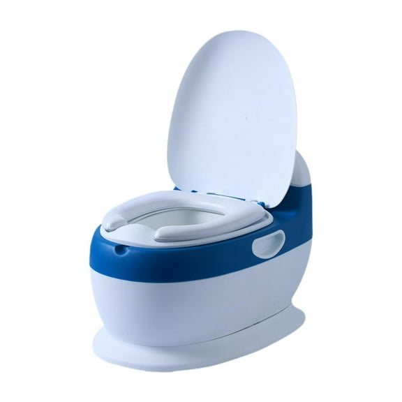 EHJRE s Toilet Compact for Boys Girls Comfortable Toilet Seat Blue