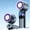 Gray, variant on Venoro Turbo Cooling Handheld Fan - 4000mAh Smart Display 199 Gears High-Speed Icing Fan