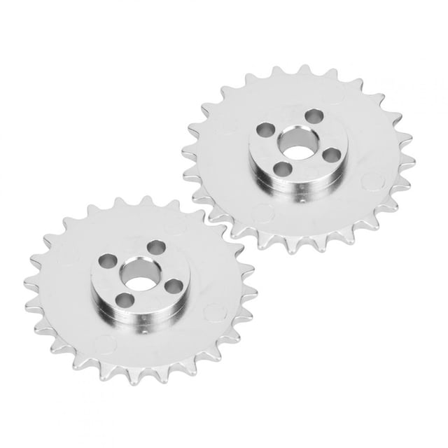 piñones de 24 dientes de aleación de zinc, engranaje de cadena dentada, piezas de robot industrial, 52 mm x 6,8 mm