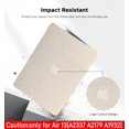 thumbnail image 4 of Funda para MacBook Air de 13 pulgadas compatible con ByCeke, 2018 A2337, 4 of 7