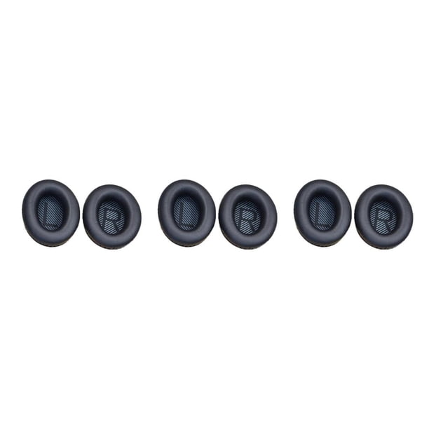 Seitruly 1 par de almohadillas para auriculares, fundas de cojín de cuero, accesorios para auriculares, reemplazo para QuietComfort 35/35II, Type1 NO1