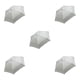thumbnail image 2 of Naiovety Paraguas plegable transpirable con mecanismo de elevación retráctil protección solar sombrillas plegables blanco cremoso Type2 NO2, 2 of 6