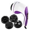 Spa Sciences PRIMA Recovery Massager, 4 Interchangeable Heads, 3 Intensity Levels, Rechargeable