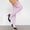 Purple, variant on Stocking Sheer Over The Knee Stockings with Lace Top for Everyday Casual Wear in Nylon Blend Comfort