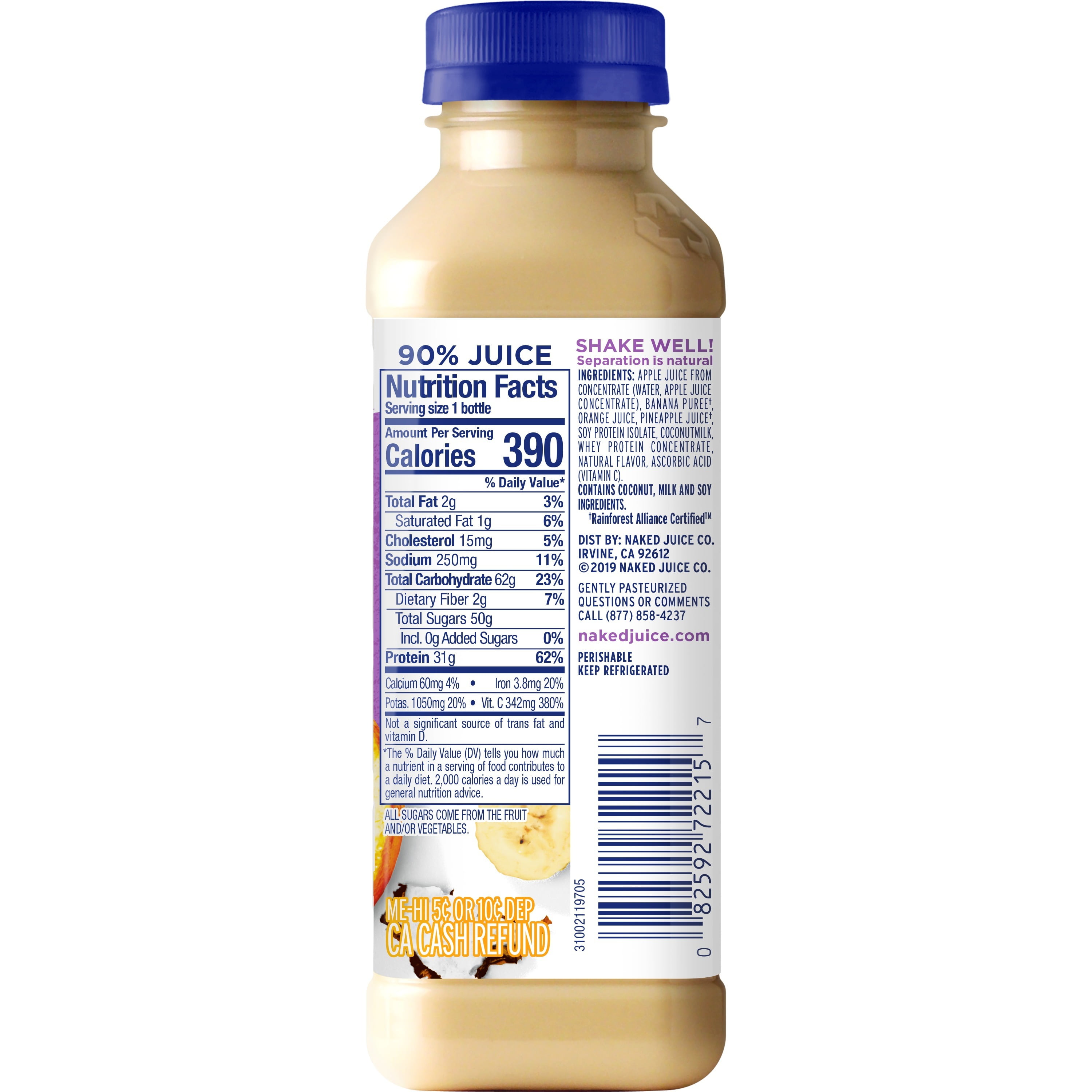 Tropical Fruit Smoothie Nutrition Facts Besto Blog
